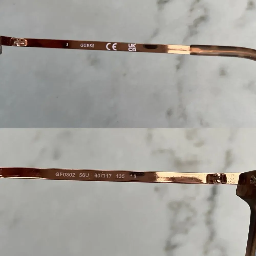 Guess Sunglasses Mirror Style Animal print frame, round shape, lightweight